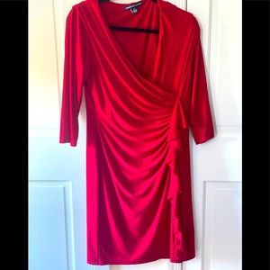 Beautiful red dress by American living. Size 14